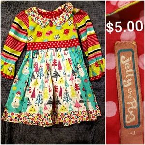 Christmas/Holiday girls dress